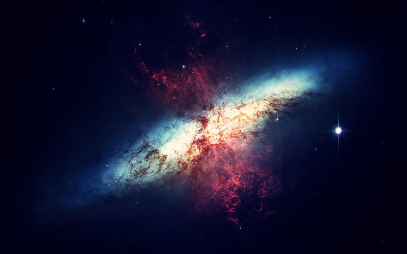 Fantasy Cosmos Landscape